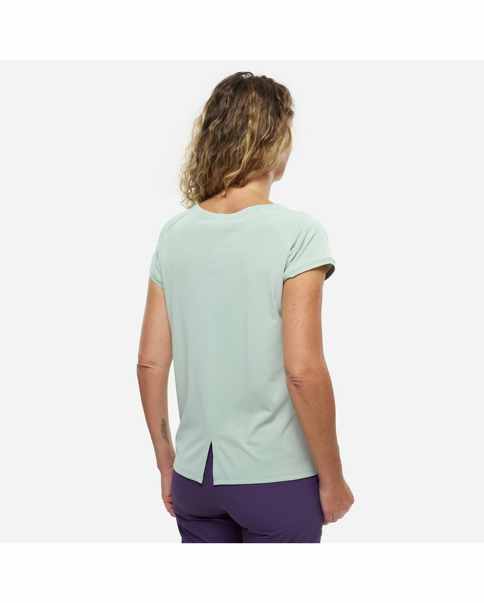 T-shirt Femme SENECA TS SS W Vert