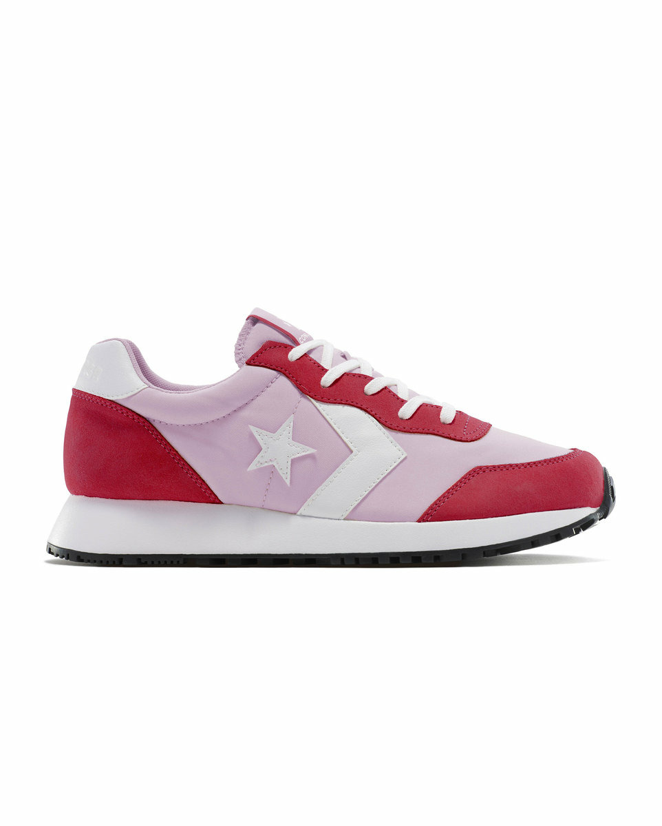 Chaussures Unisexe OMEGA TRAINER SUEDE Rose