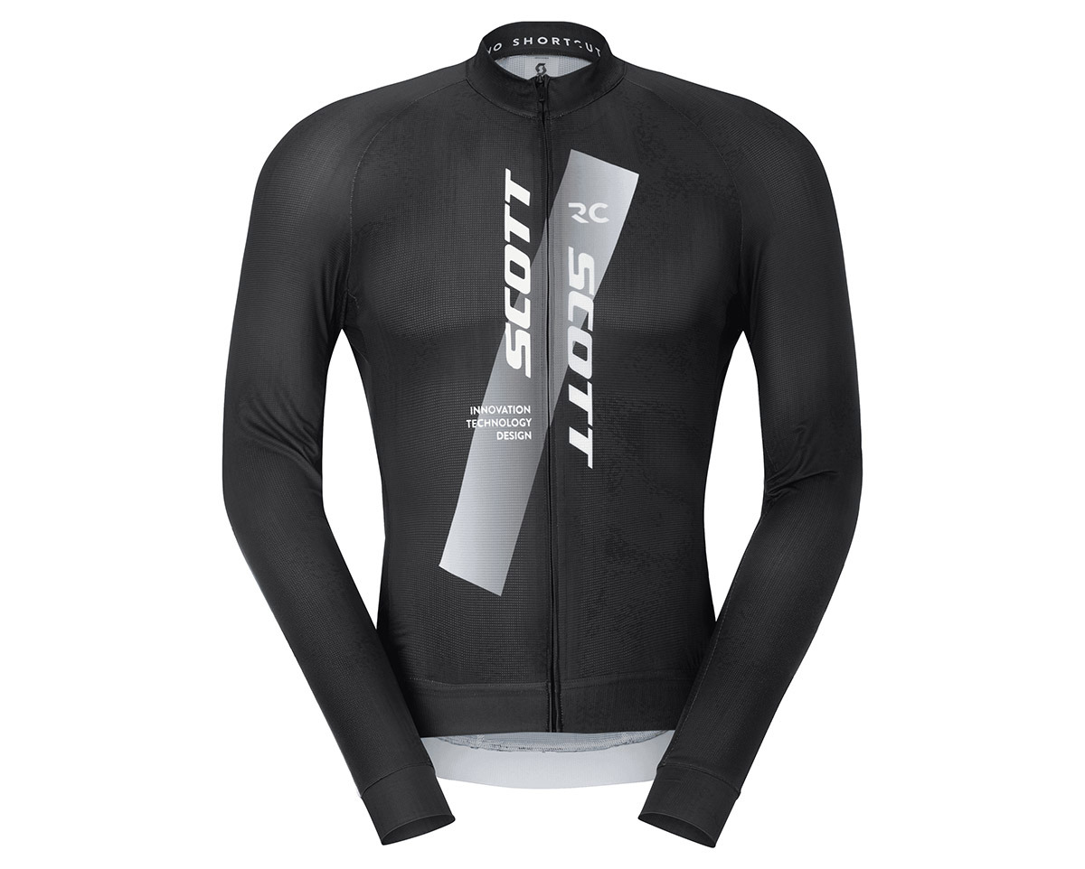 Maillot manches longues Homme RC PRO Noir/Blanc