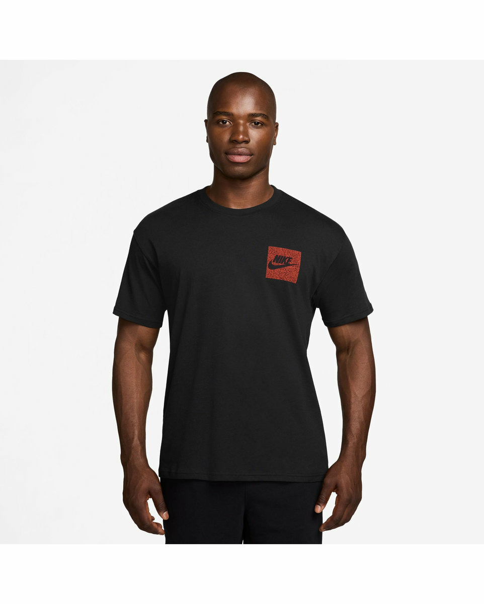 T-shirt Homme M NK TEE LSE ASBURY HC Noir