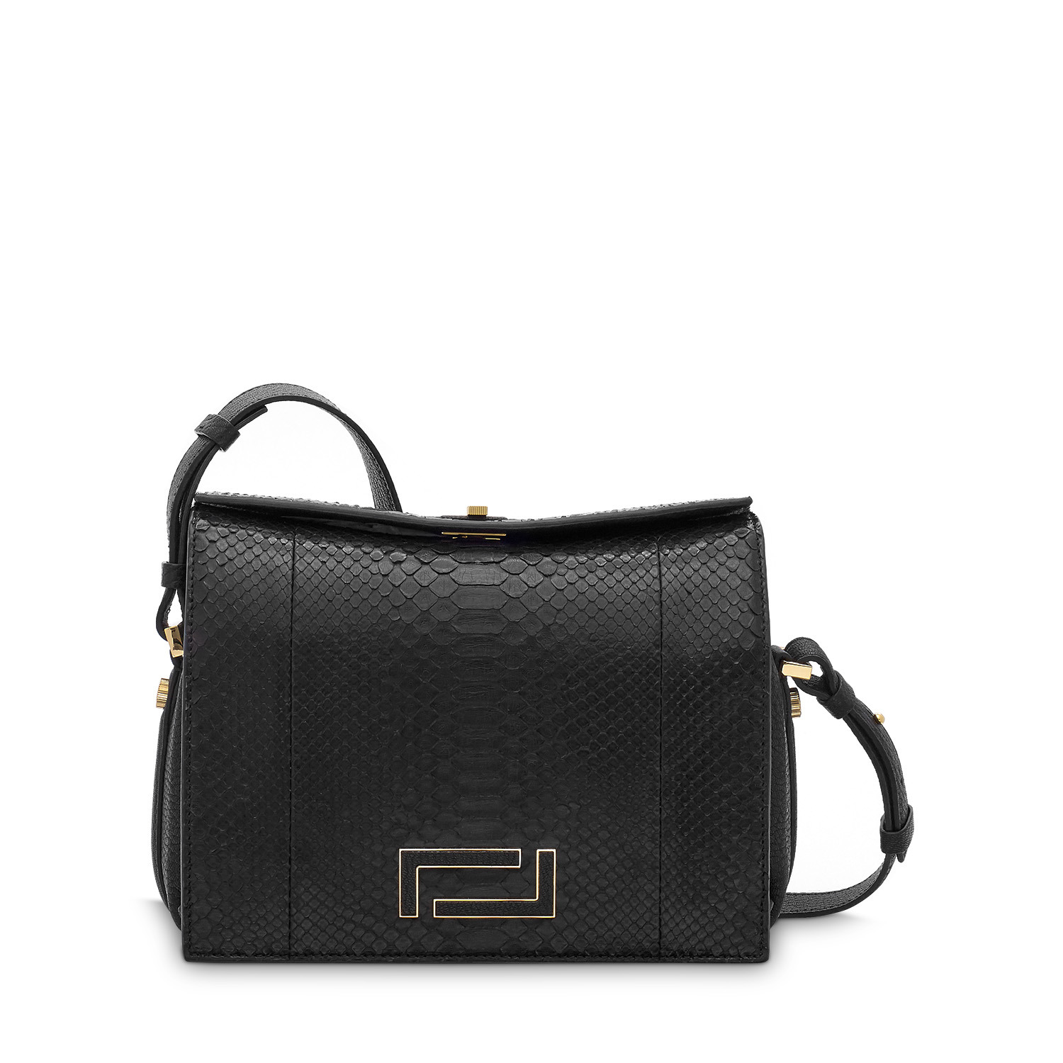 Pia de Lancel - Sac Porte Croise Exotique - Noir