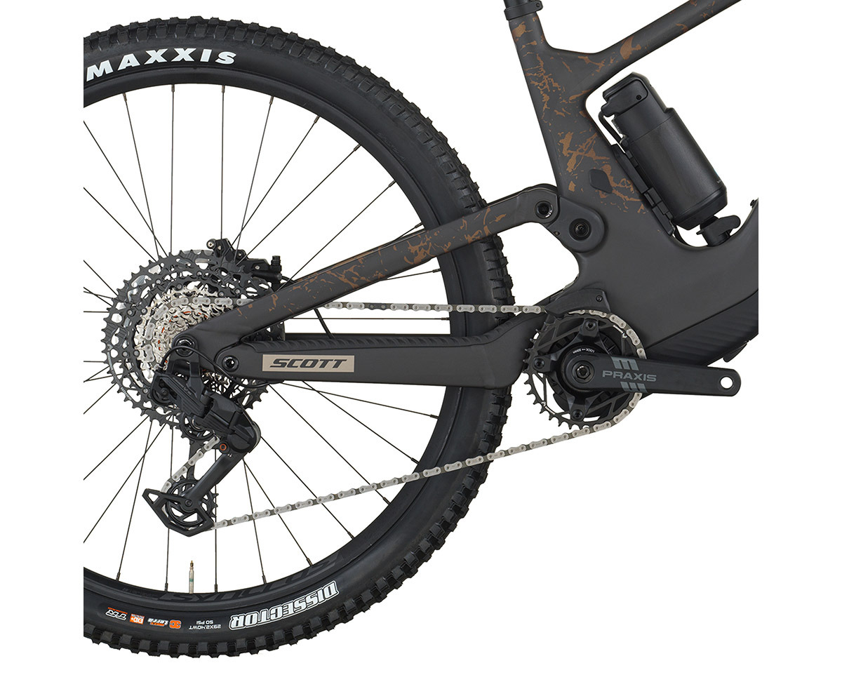 VTT tout suspendu électrique VOLTAGE 920 Noir Carbone/Bronze Craquelé