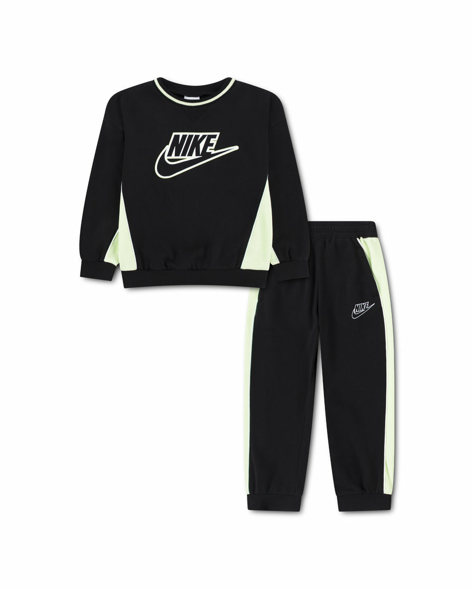 Ensemble de survetement Enfant NKN FT COLOR BLOCKED CREW SET Noir