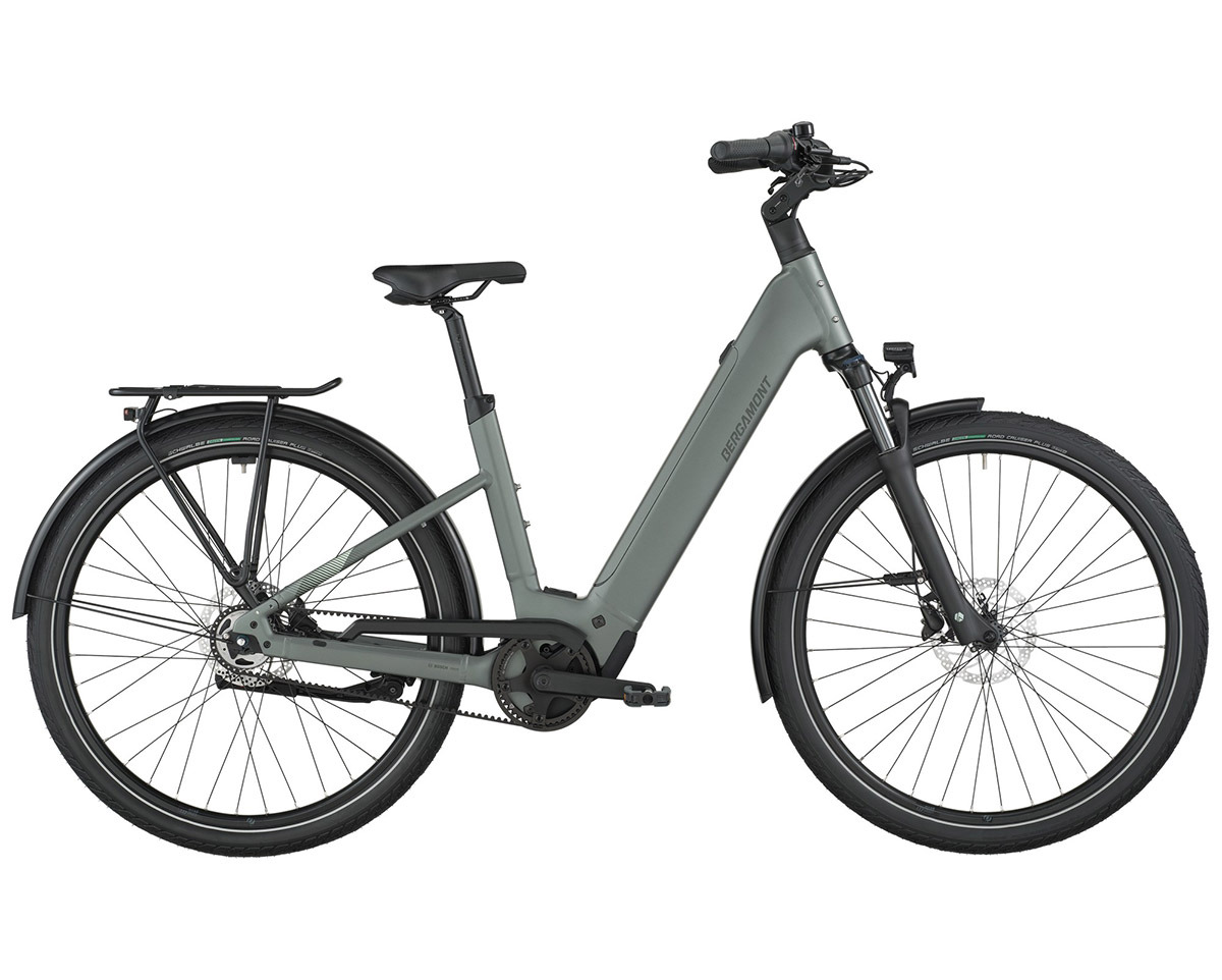 Vélo urbain/trekking électrique E-HORIZON TOUR 30 BELT WAVE Gris