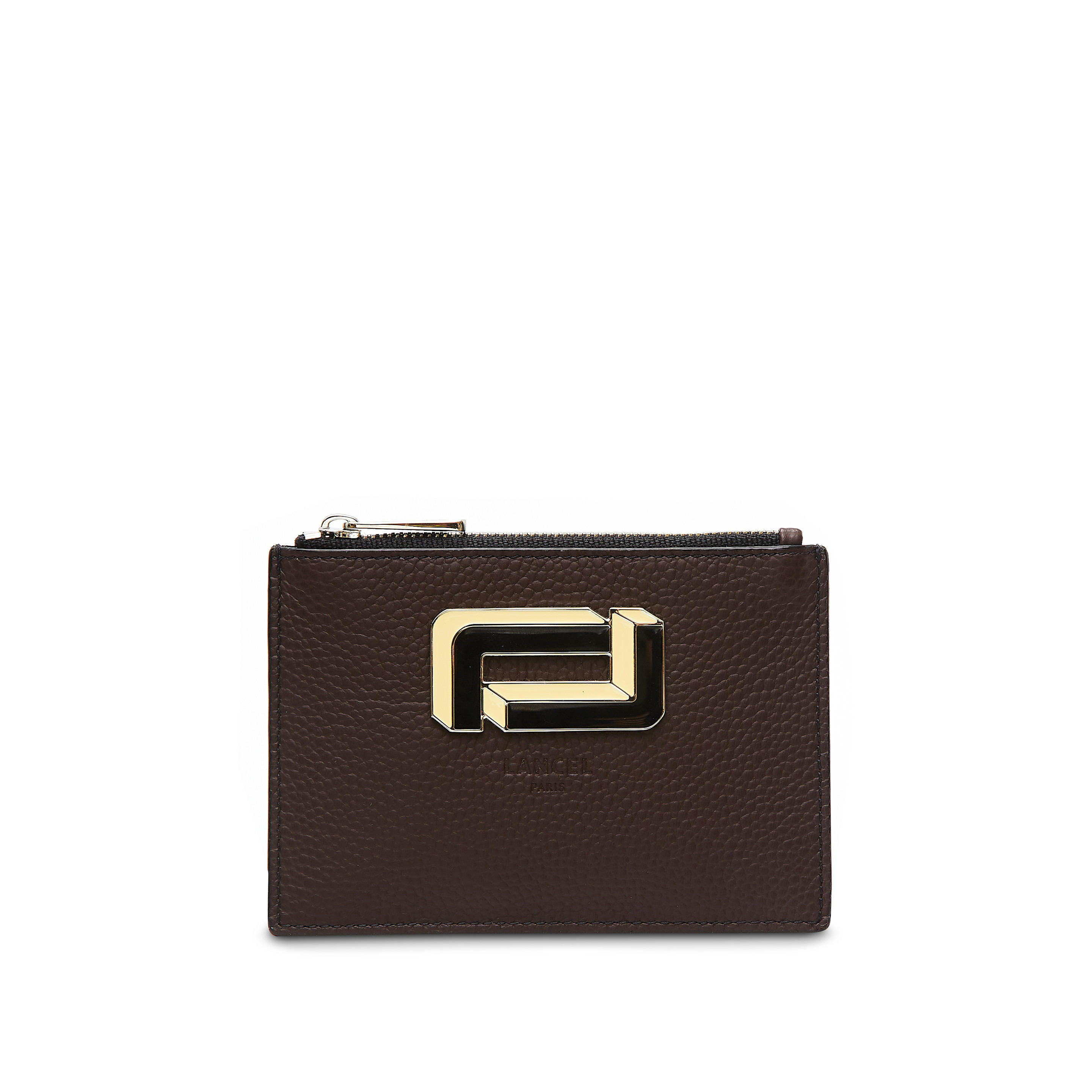 Mia de Lancel - Porte Cartes Femme - Chocolat