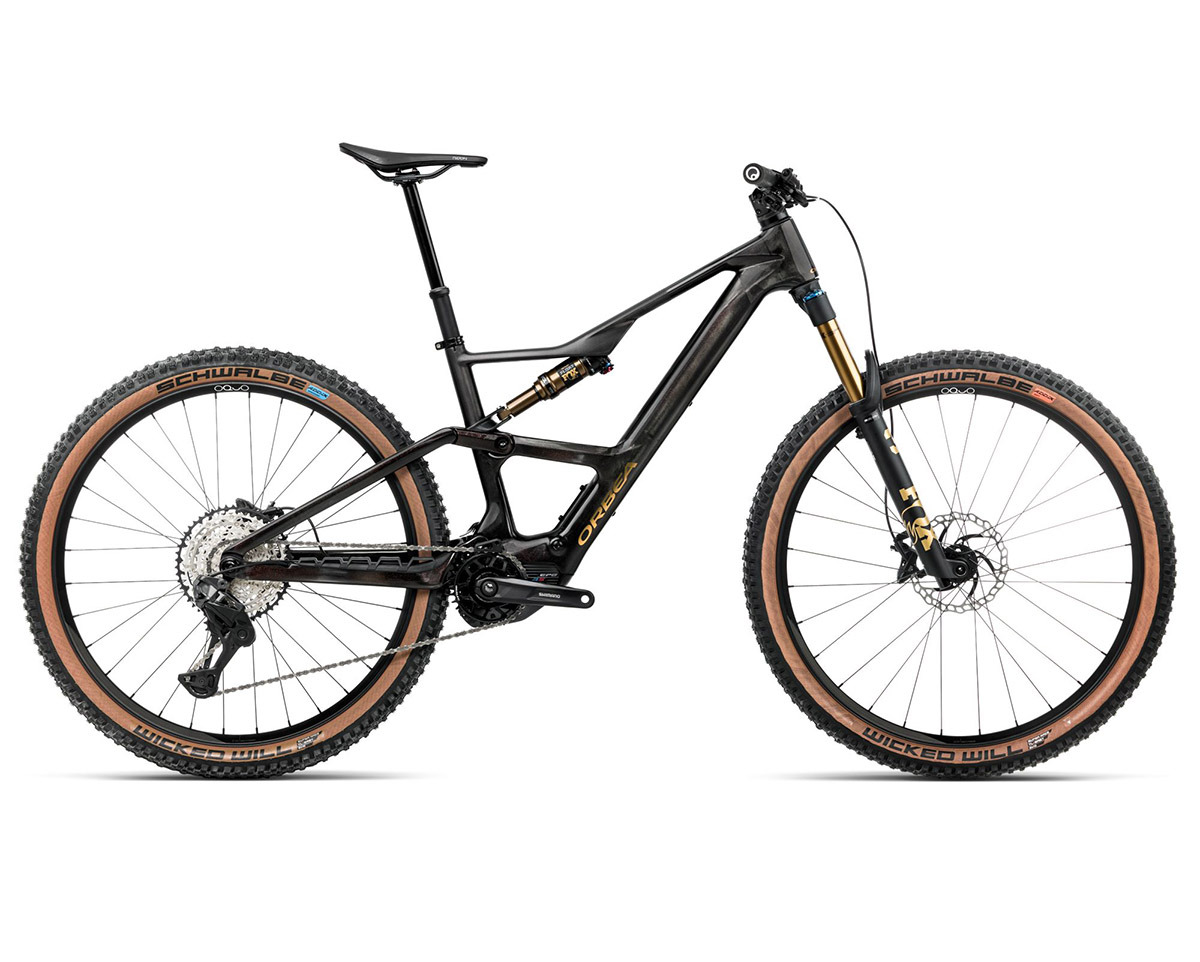 VTT tout suspendu électrique RISE SL M10 420W Bronze Cosmique/Sable