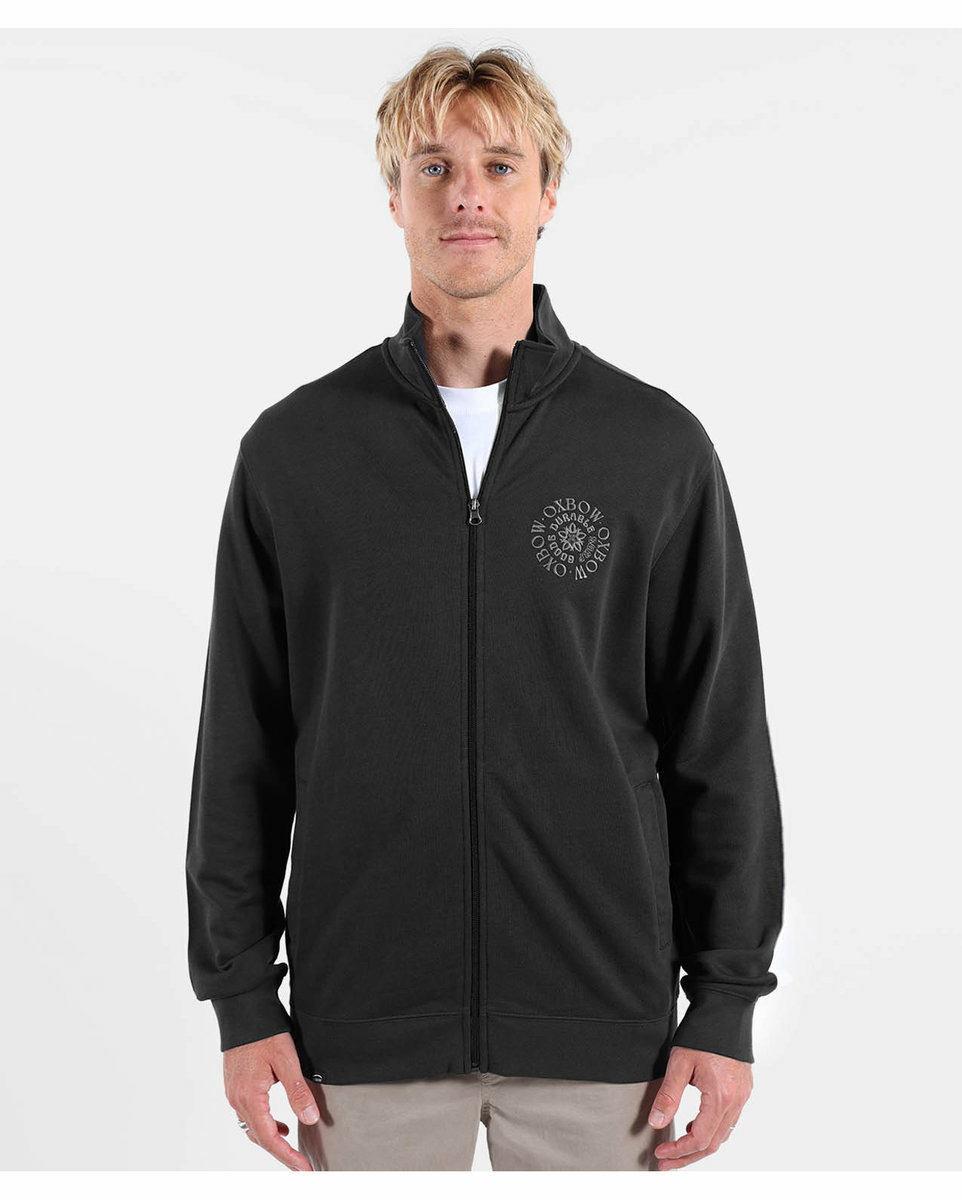 Veste zip Homme Noir