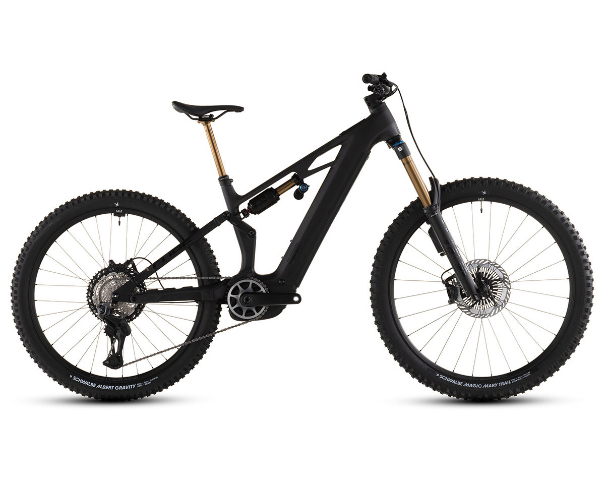 VTT tout suspendu électrique STEREO HYBRID ONE77 HPC AT 800 Carbone/Or