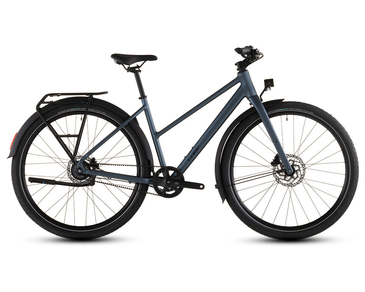 Vélo urbain EDITOR PRO FE Bleu Minéral/Chrome