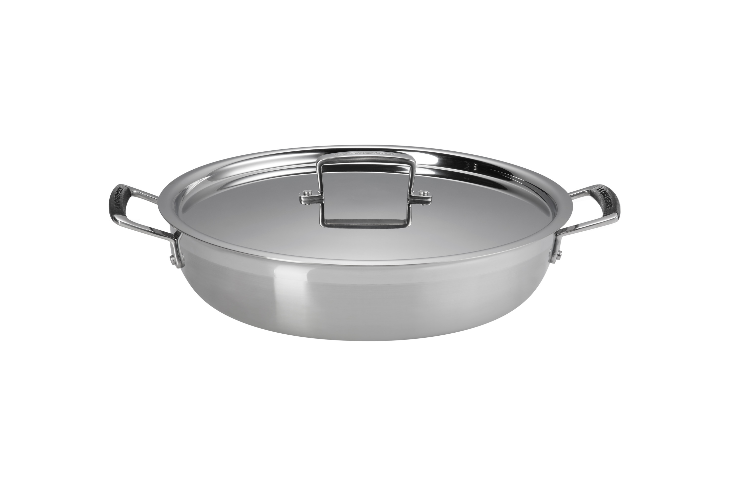 Sauteuse Provençale 30cm en Inox avec couvercle