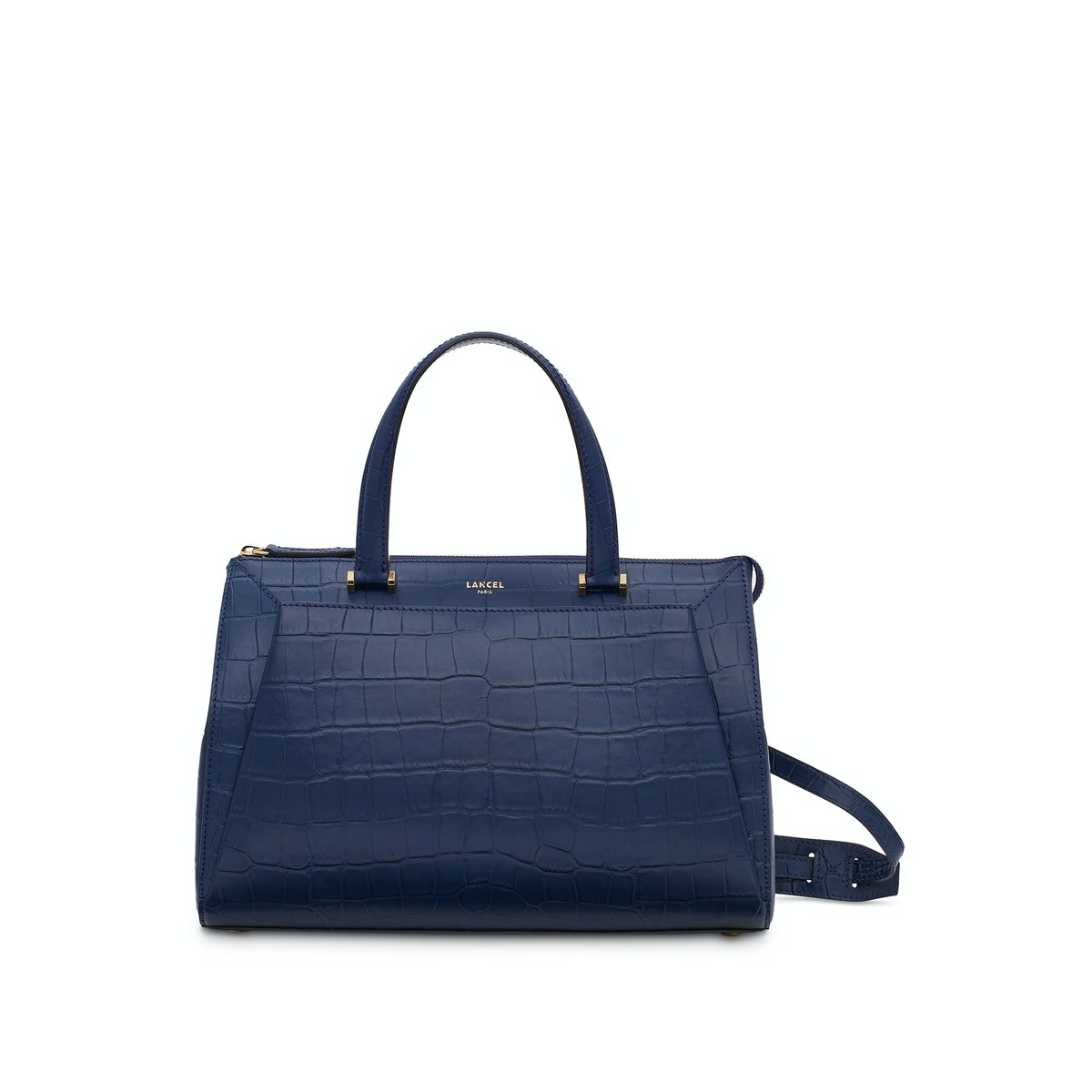 LISON DE LANCEL - Sac cabas - Petit modèle - Bleu Petrole