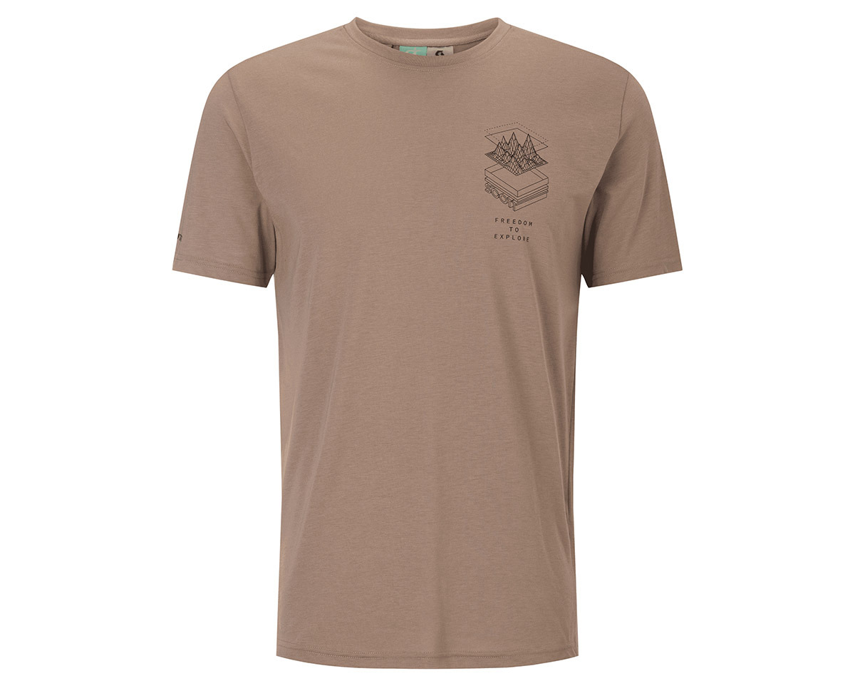 T-shirt manches courtes Homme DEFINED DRI Beige