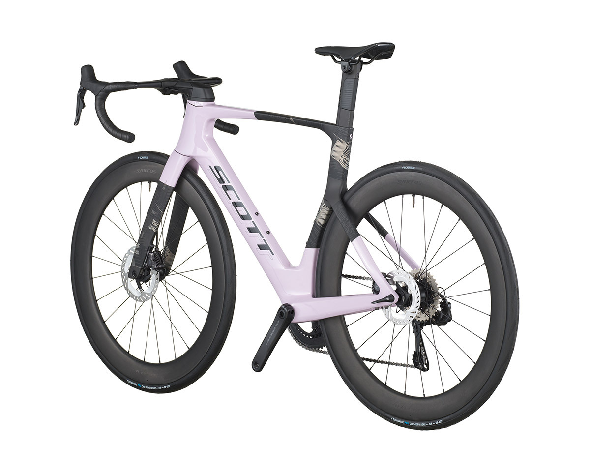 Vélo de route FOIL RC 10 Rose Violet/Noir Carbone