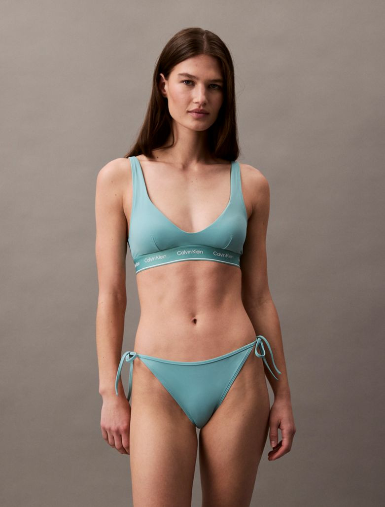 CULOTTE DE BIKINI À NOEUD LATÉRAL STRING