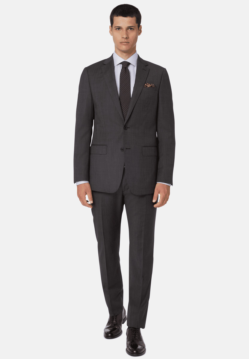 Abito Microstruttura Grigio