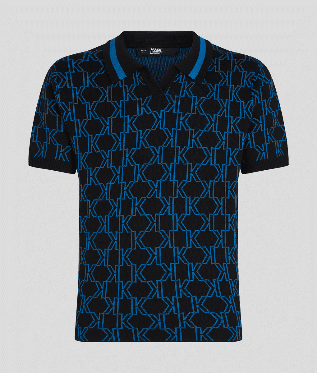 COLORFUL MONOGRAM POLO