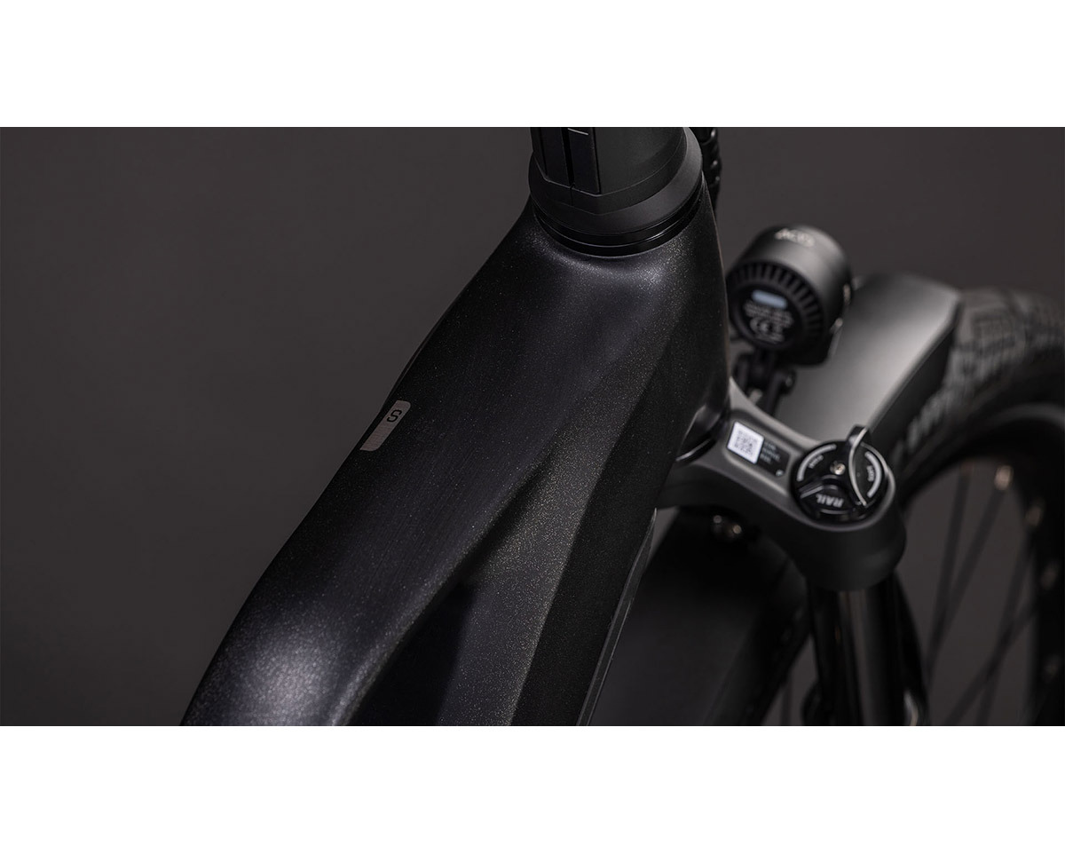 Vélo trekking électrique KATHMANDU HYBRID SLX 800 Noir/Chrome