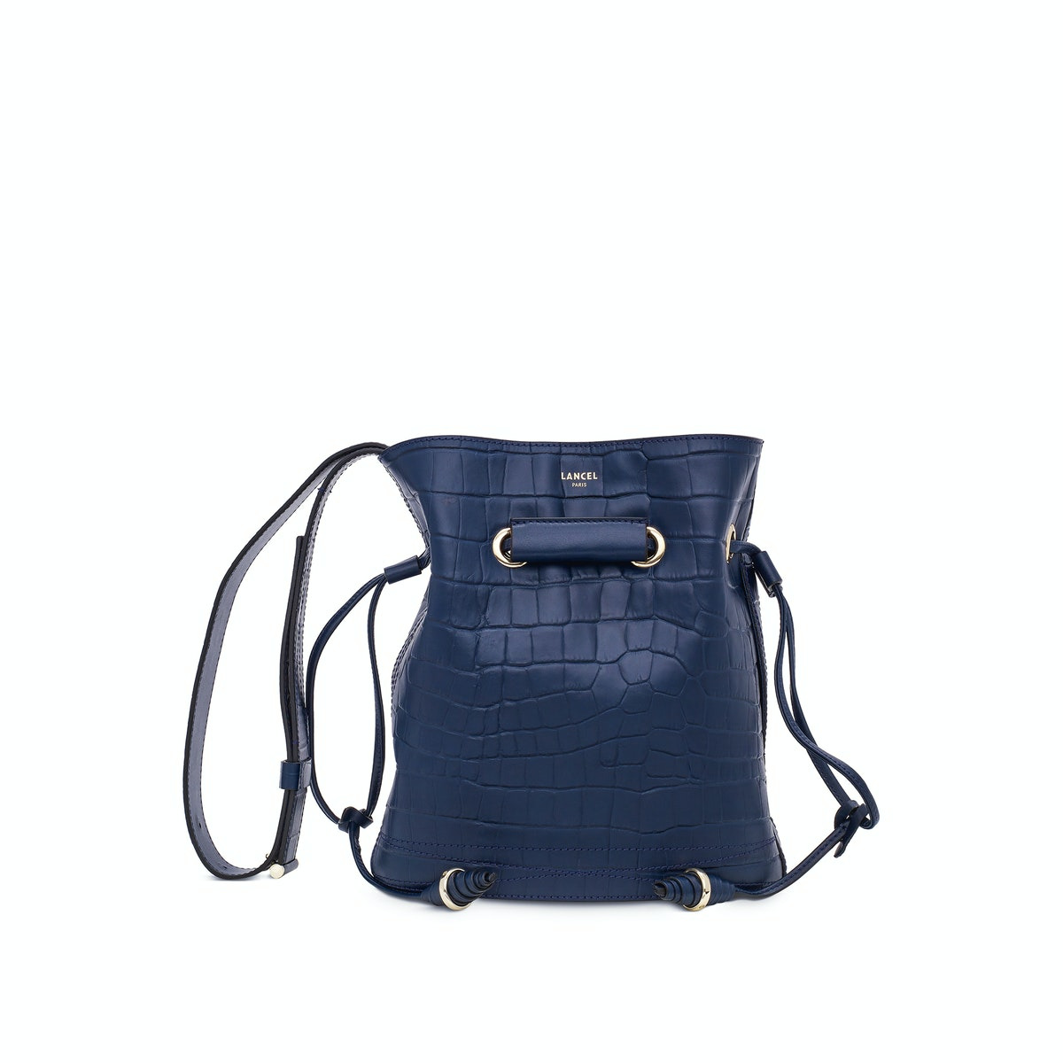 LE HUIT de Lancel - SAC SEAU S - Petit Modèle - Bleu Petrole