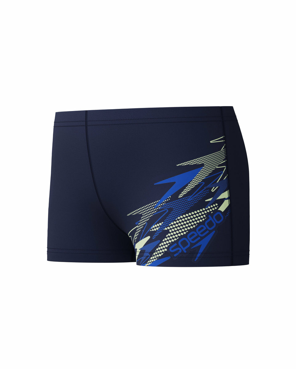 Short de bain Enfant ECO MEDLEY LOGO AQSH NAV/BLU Bleu