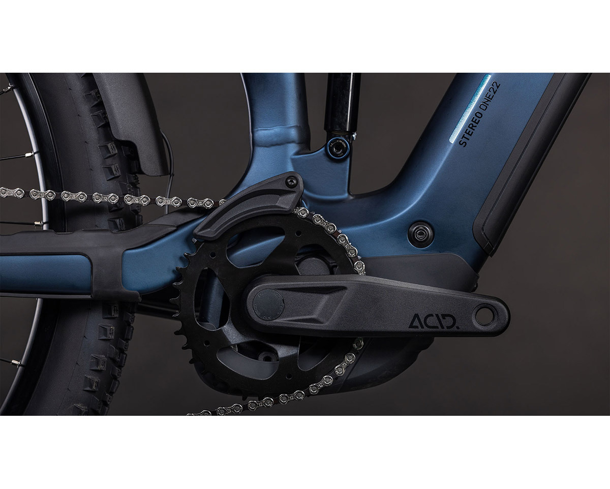 VTT tout suspendu électrique STEREO HYBRID ONE22 SLX 800 FE Indigo/Bleu