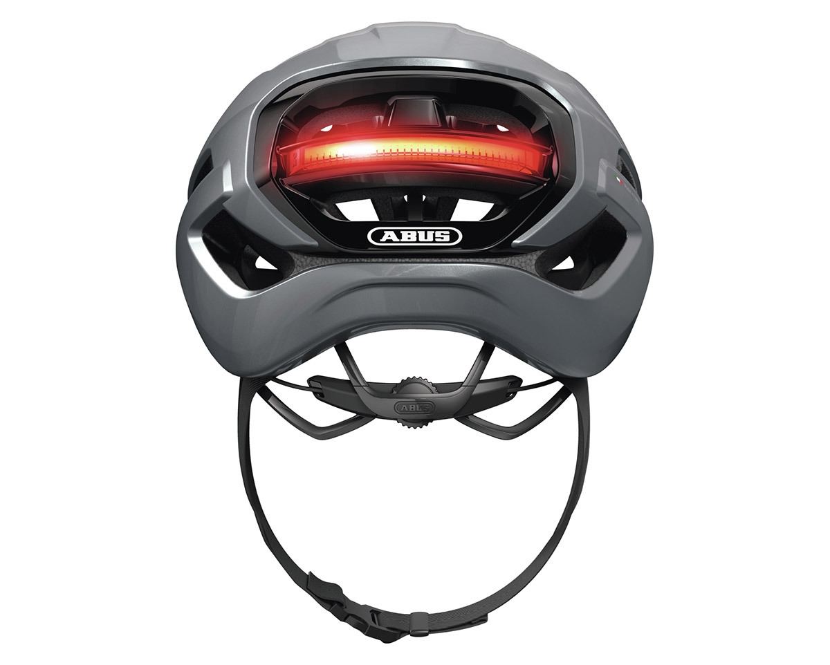 Casque Gravel Unisexe TAIPAN LED Argent Graphite