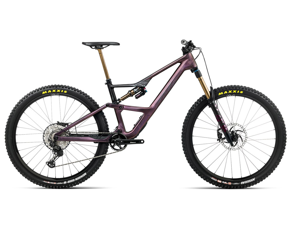VTT tout suspendu OCCAM LT M10 Coucher de Soleil/Noir