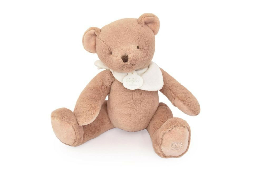 Peluche ourson Martin grand modèle - beige taupe