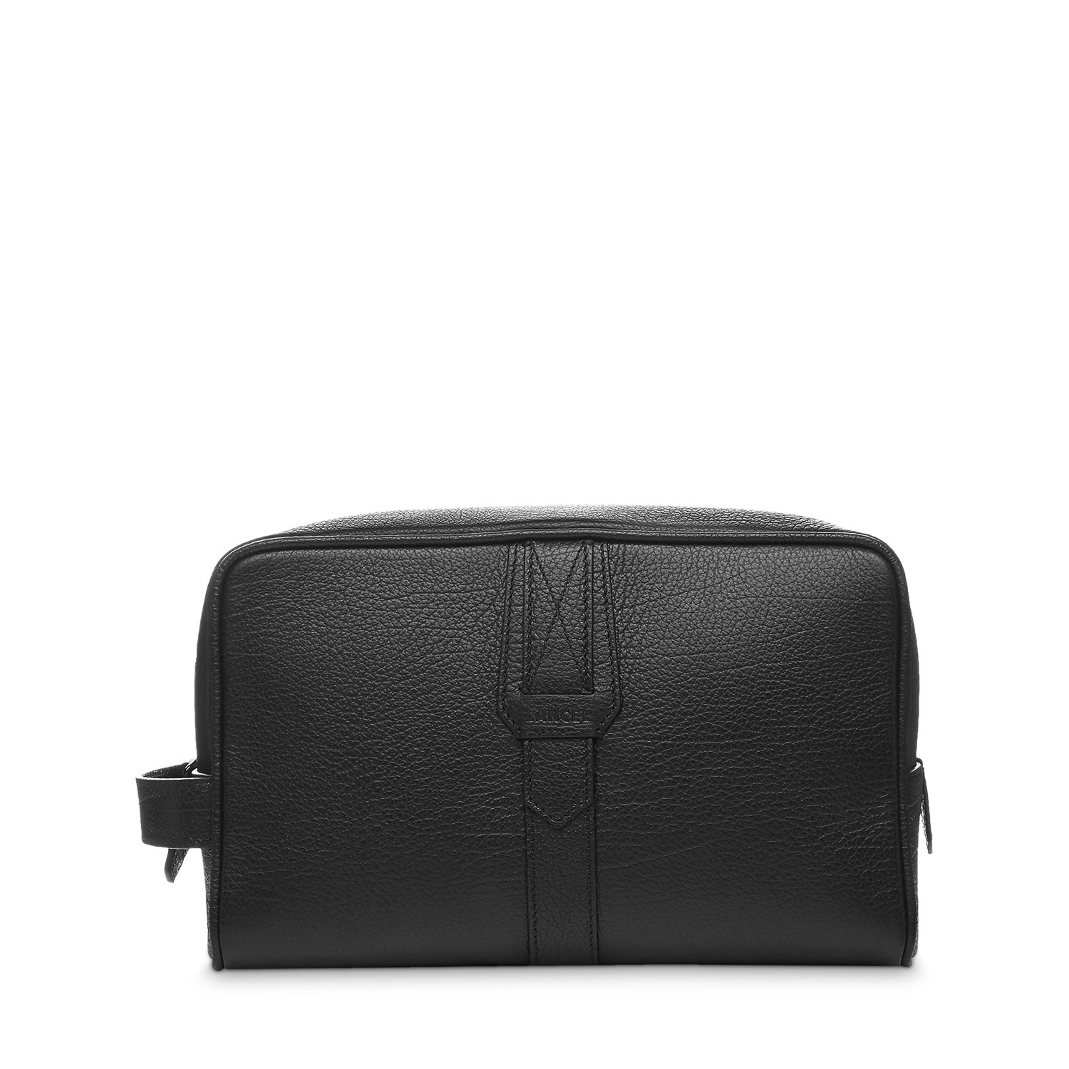 OSCAR CUIR GRAINE - Trousse Toilette - Noir