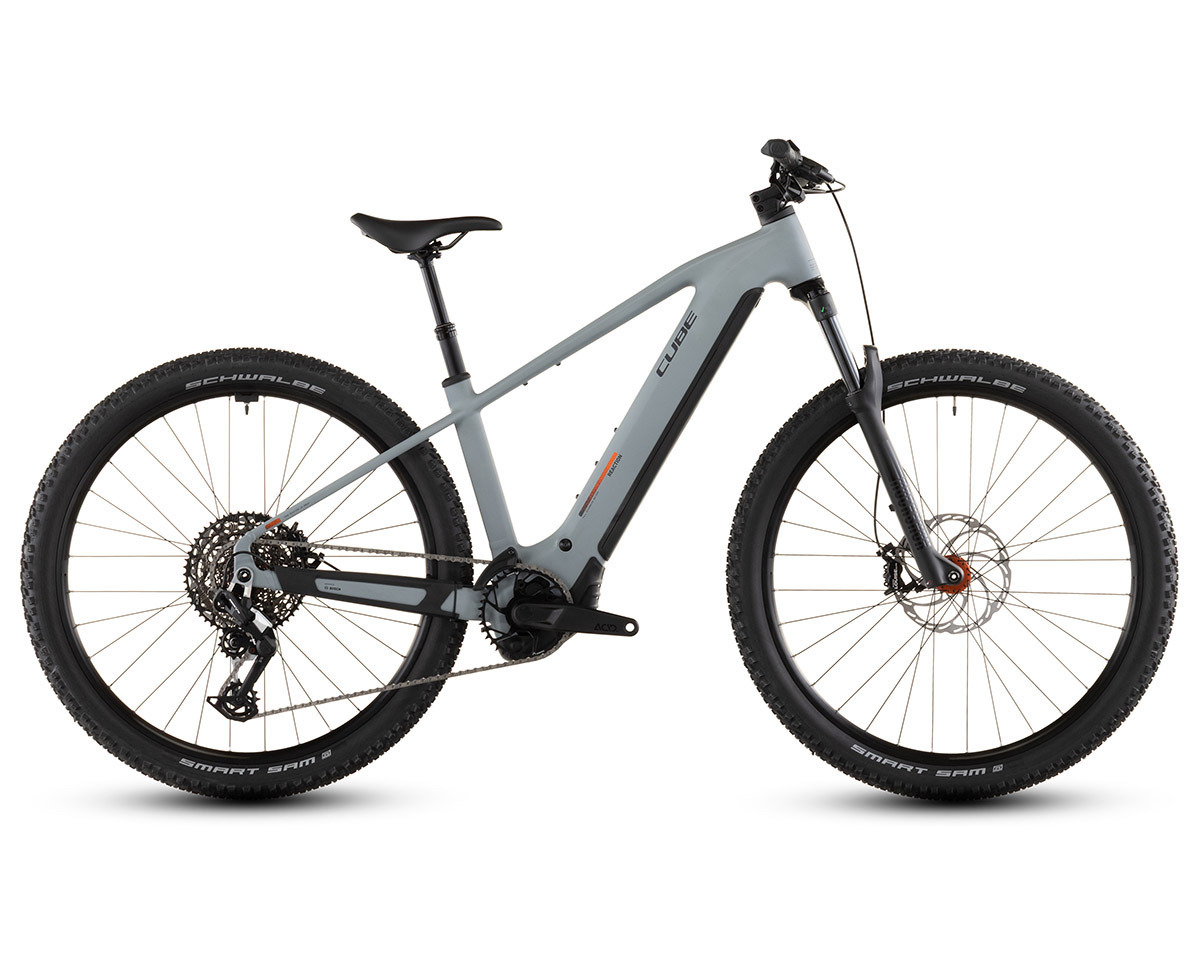 VTT semi rigide électrique REACTION HYBRID RACE 800 Gris/Orange