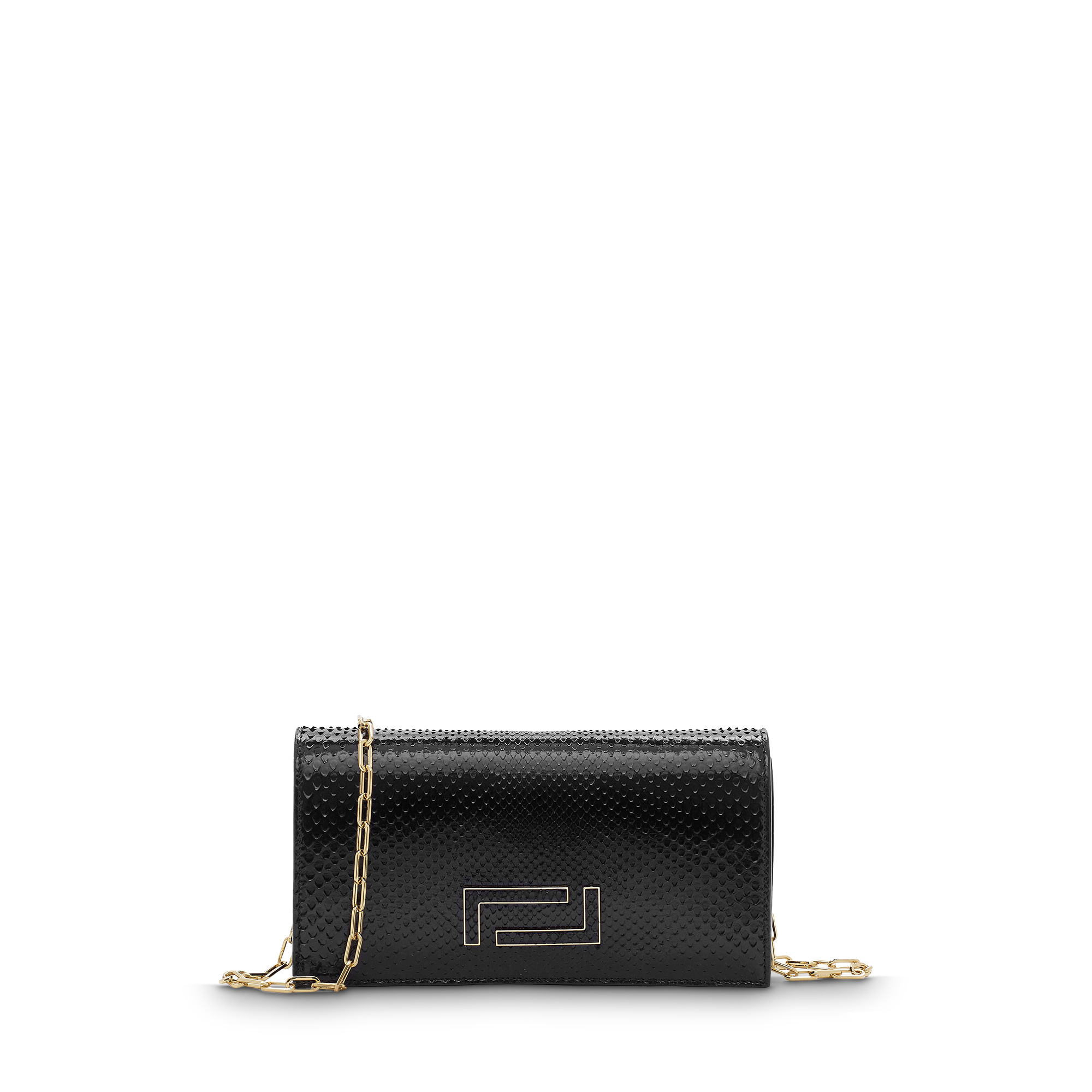 Pia de Lancel - Mini Sac Pochette Exotique - Noir