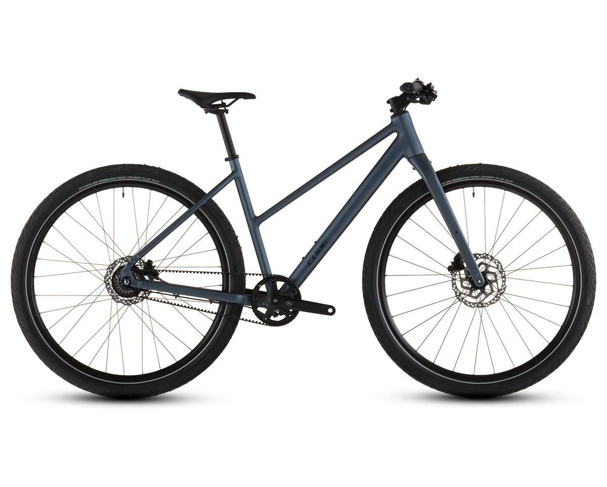 Vélo urbain EDITOR PRO Bleu Minéral/Chrome