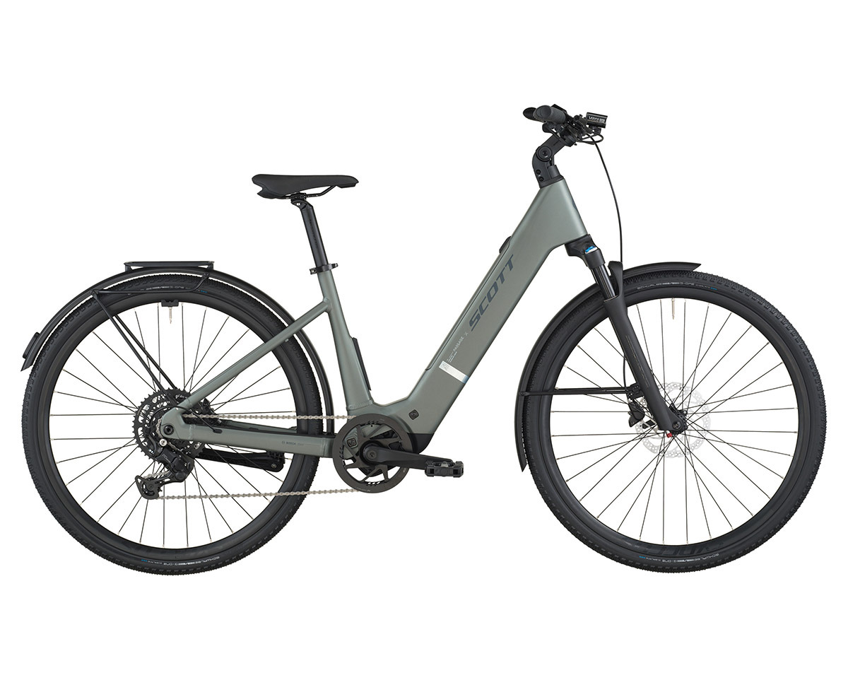 Vélo urbain électrique PASSAGE 20 WAVE Vert Highland