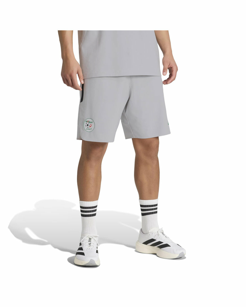 Short de football Homme FAF TT SHO Gris