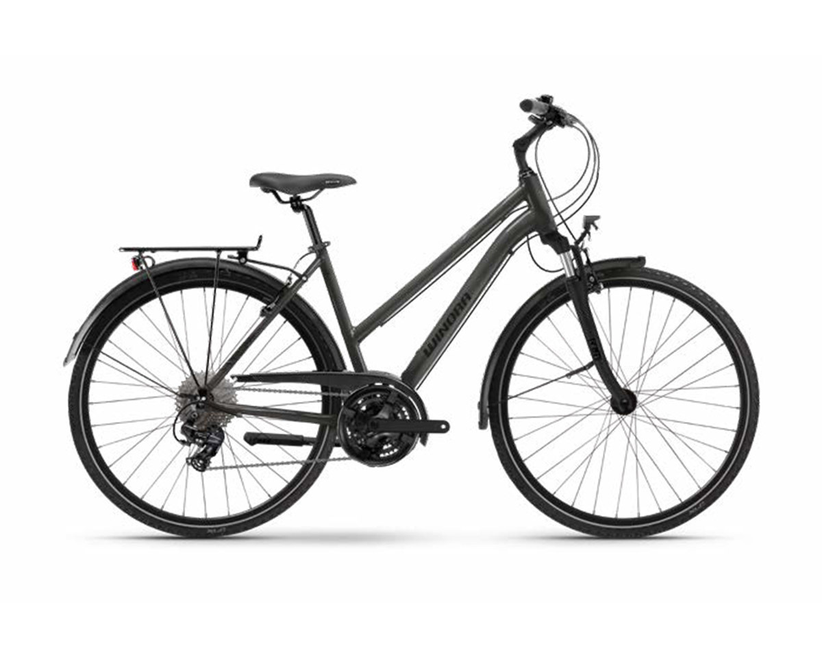 Vélo urbain/trekking DOMINGO X21 MID Gris Anthracite