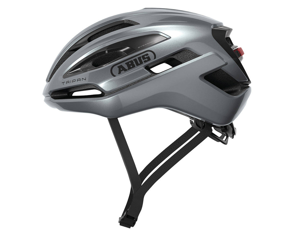 Casque Gravel Unisexe TAIPAN LED Argent Graphite