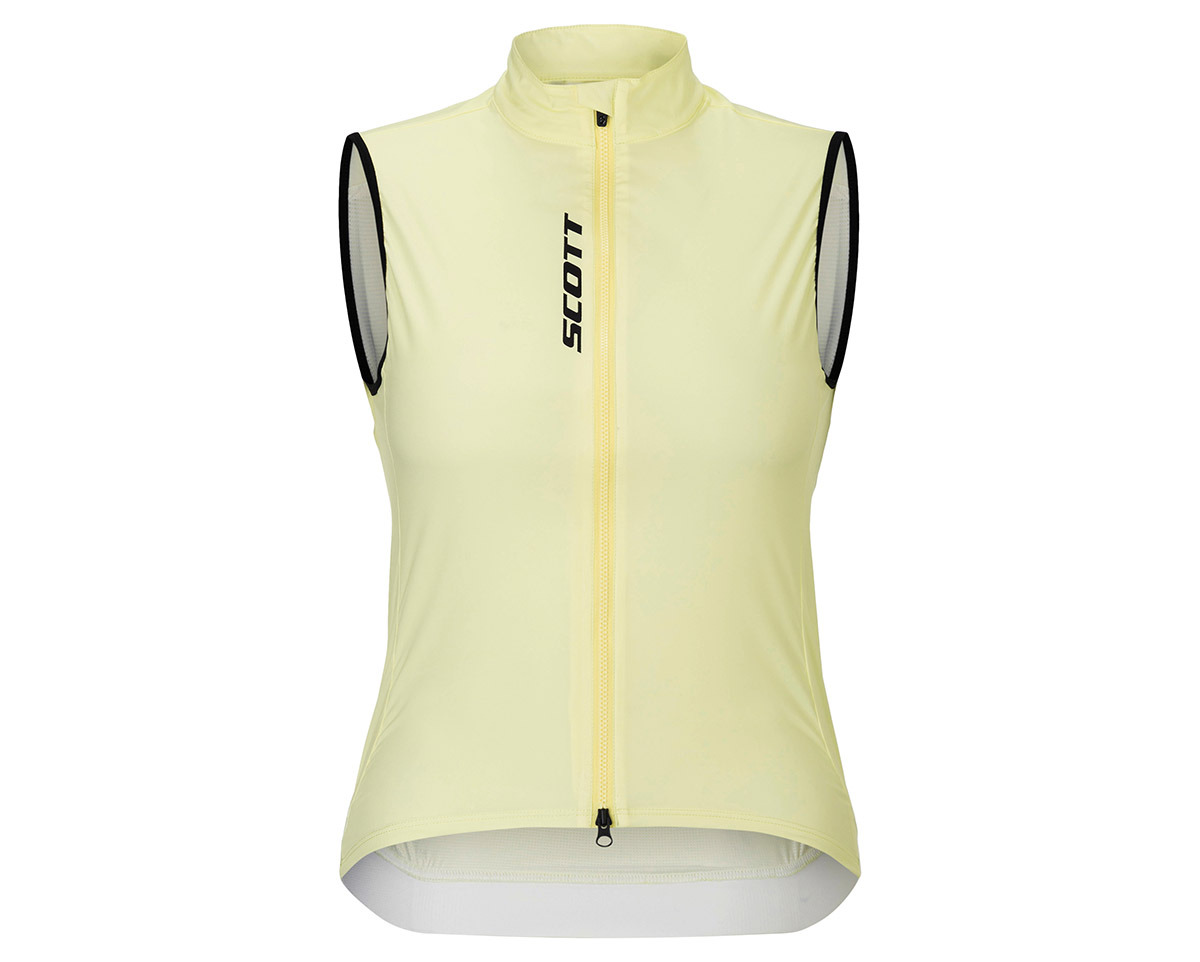 Gilet coupe-vent Femme PRO Jaune Pastel