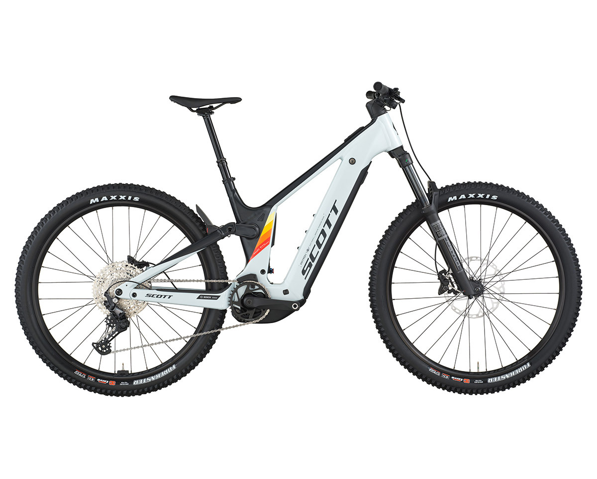 VTT tout suspendu électrique PATRON 930 Blanc Cumulus/Noir