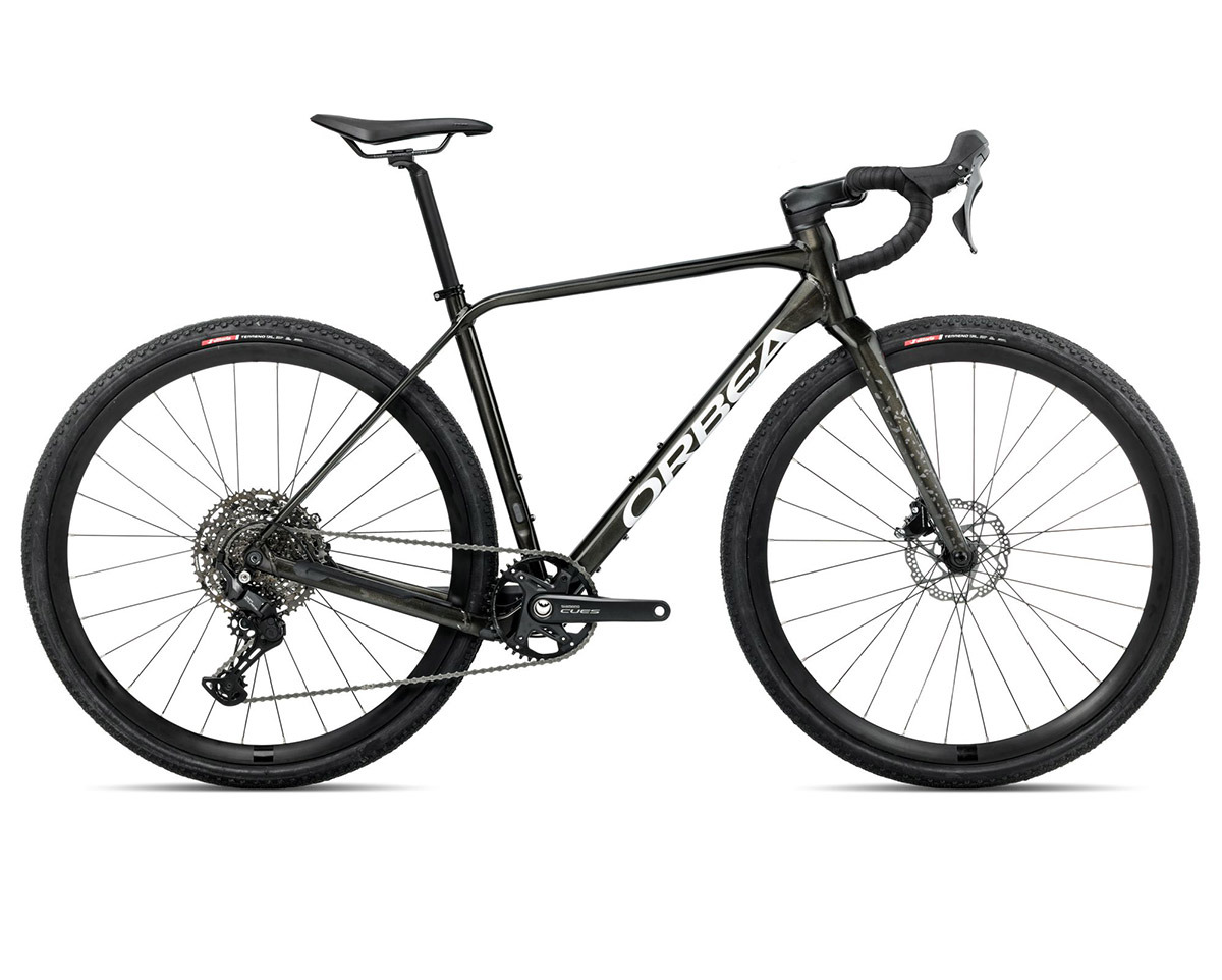 Vélo de gravel TERRA H45 1X Vert/Blanc Ivoire