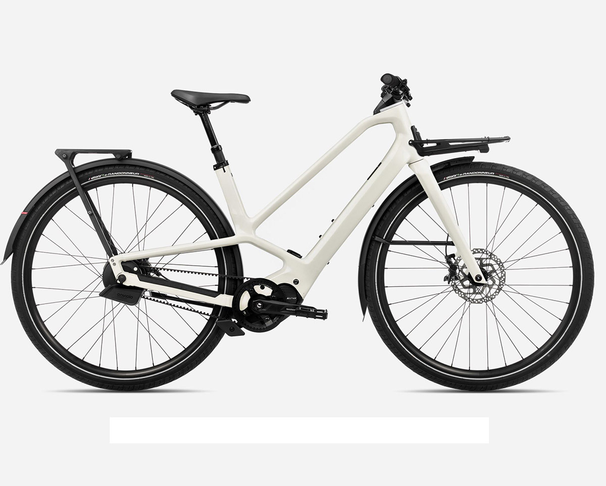 Vélo urbain électrique DIEM 10 Blanc Ivoire
