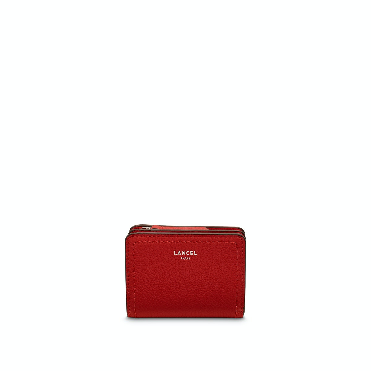 Sacha de Lancel - Compact zippé - Rouge Lancel