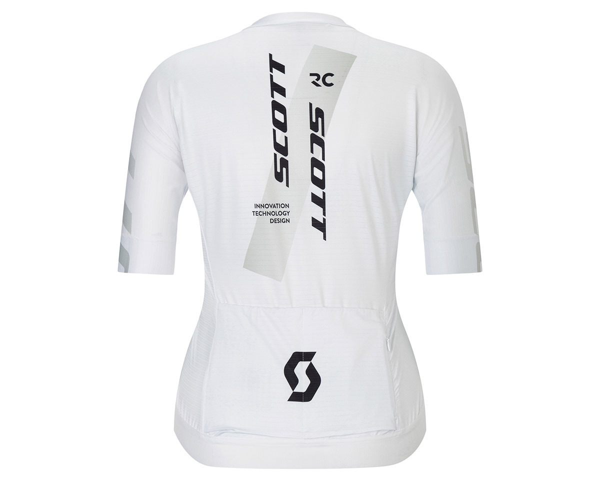 Maillot manches courtes Femme RC PRO Blanc/Gris