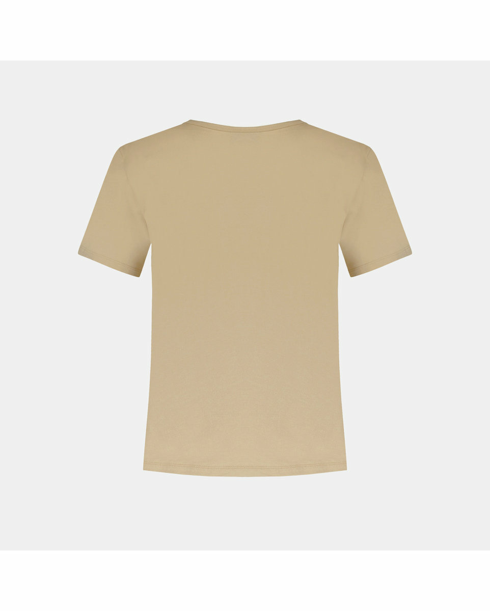 T-shirt Femme CONTEMPORAIN SP Beige