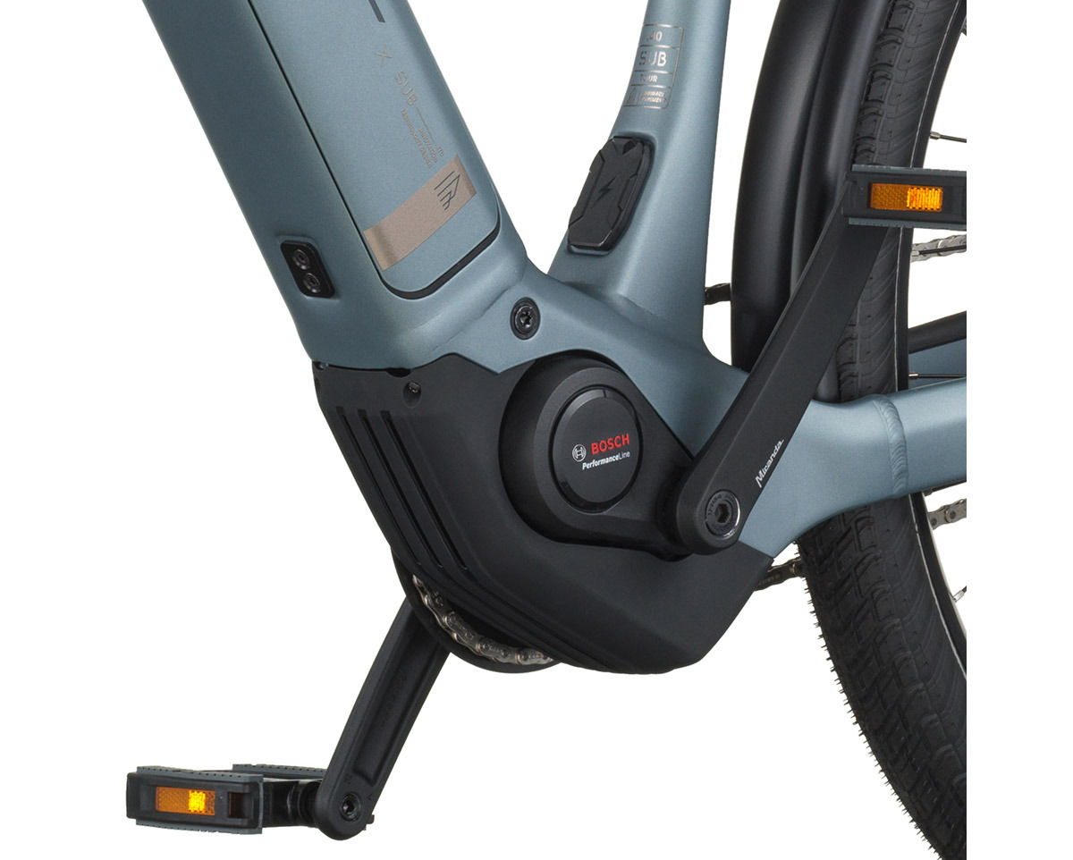 Vélo urbain électrique SUB TOUR 40 Bleu Hématite