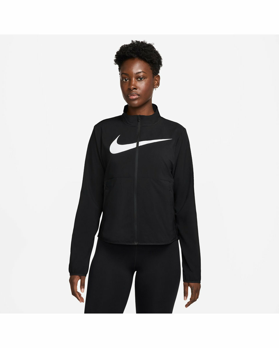 Sweat Femme W NK TEMPO SWSH HBR DF JKT Noir