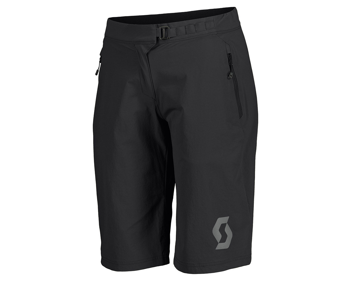Short Femme TRAIL VERTIC AVEC PEAU Noir