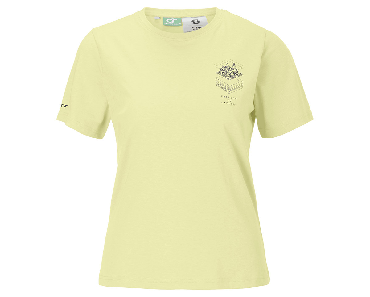 T-shirt manches courtes Femme DEFINED DRI Jaune Pastel