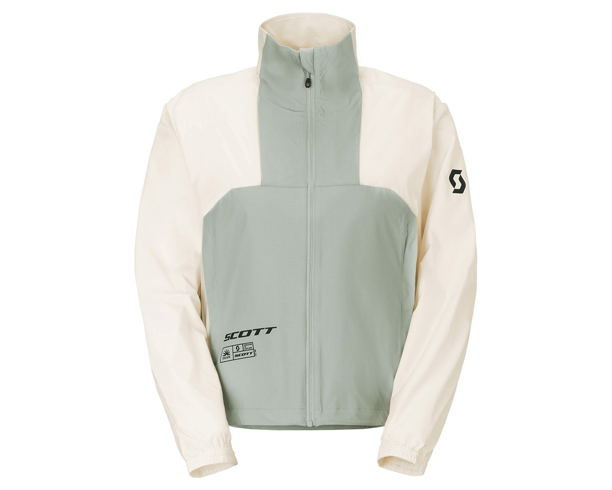 Veste déperlante Femme EXPLORAIR ESCAPE Coton Blanc/Gris