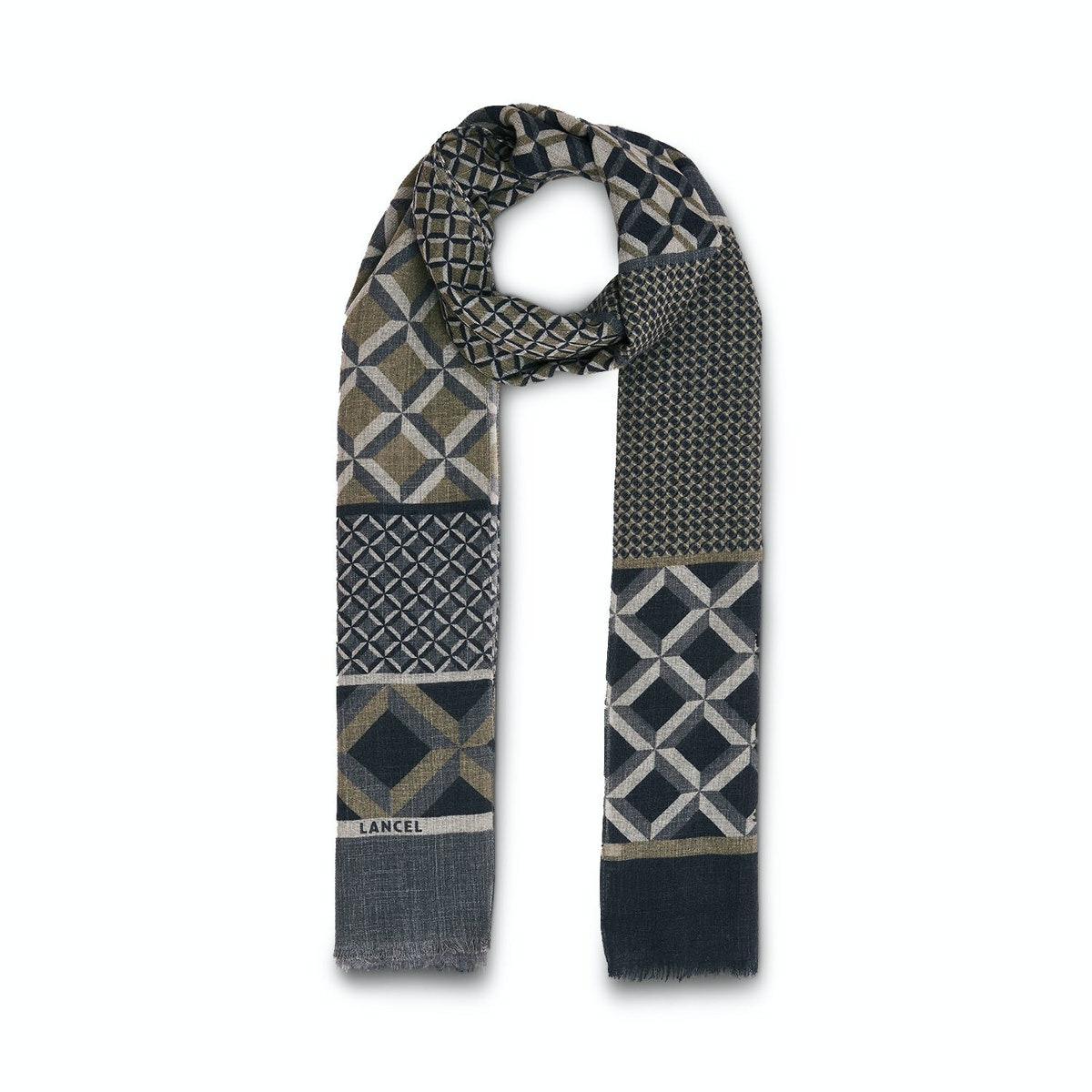 Motif Graphic - Echarpe 70x180 Graphic - Antracite