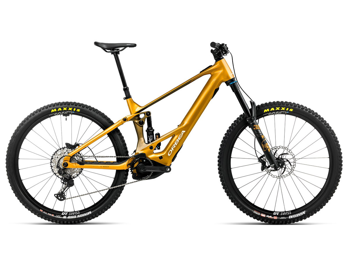 VTT tout suspendu électrique WILD H10 Jaune Bourdon/Vert Olive