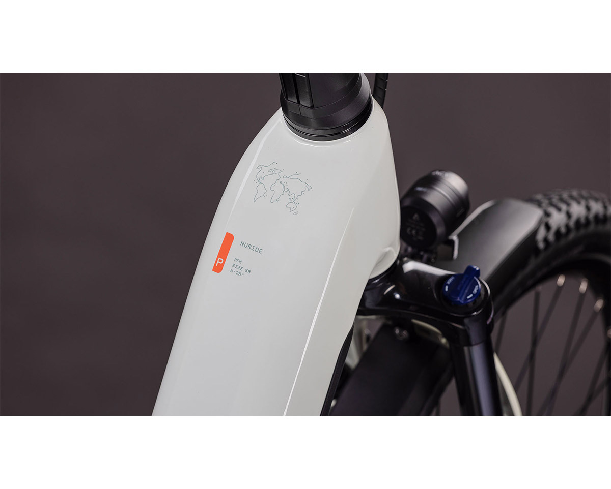 VTC électrique NURIDE HYBRID PERFORMANCE 600 Blanc/Gris